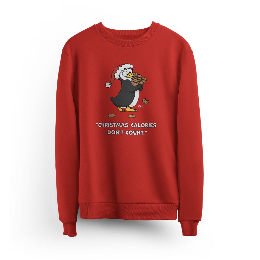 Sweat CHRISTMAS CALORIES DON’T COUNT.